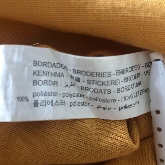 NWT ZARA women’s embroidery eyelet linen blend tunic top - Picture 5 of 5